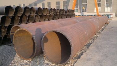 China Enegreça LSAW pintado/a tubulação de aço soldada ERW, tubulação de aço carbono sem emenda para a construção fornecedor