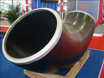 Os encaixes de tubulação do aço do grande diâmetro de ASTM A213 Elbow, o T SCH100 para o petróleo, caldeira