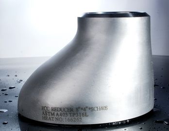 China Encaixes de tubulação SCH40 de aço inoxidável sem emenda 1/2” a 24&quot; redutor concêntrico/excêntrico fornecedor