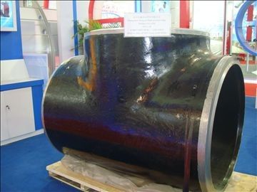 China Os encaixes de tubulação do aço do grande diâmetro de ASTM A213 Elbow, o T SCH100 para o petróleo, caldeira fornecedor