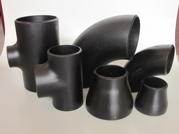 Encaixes de tubo do aço carbono de SCH40 ASTM A234 WPB, 26" a 80" encaixes de tubulação sanitária