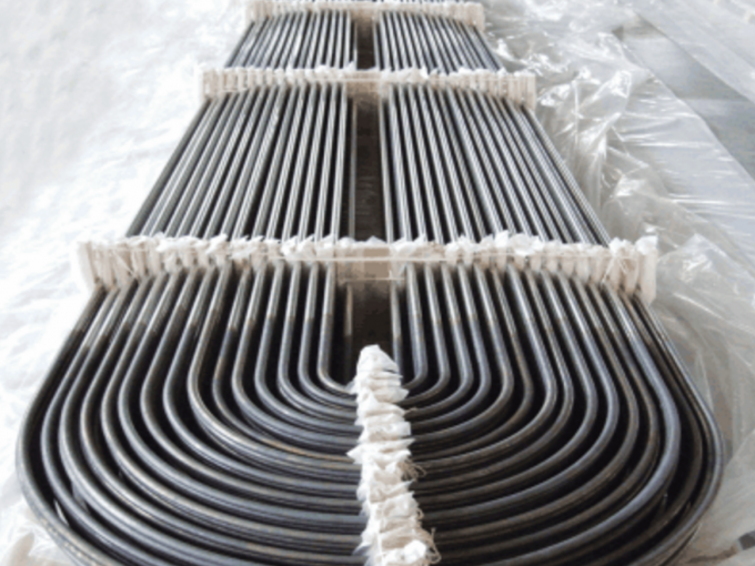 304 tubos de dobra contínuos/tubulação da bobina do tubo de aço inoxidável de U para a torre refrigerando